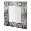 HAKU Möbel Miroir Vintage, métal - Dim.: L 64 cm x H 74 cm x P 3 cm, Style: Industrial