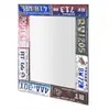 HAKU Möbel Miroir Vintage, métal - Dim.: L 61 cm x H 81 cm x P 5 cm, Style: Industrial