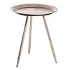 HAKU Möbel Table basse ronde SHYNA en métal 38cm - 38 x 38 x 47 cm - Usinestreet