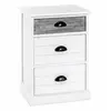 HAKU ENJOY YOUR HOME APPRECIEZ VOTRE INTERIEUR Commode en Bois 3 Tiroirs Mario 60cm Blanc