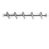 HAKU ENJOY YOUR HOME APPRECIEZ VOTRE INTERIEUR Porte-manteau mural design contemporain blanc et chrome 5 crochets Wind