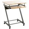3S. x Home Chariot ordinateur Anthracite chene en Métal laqué
