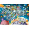 Heye Puzzle 1000 pièces : aliens triangulaires bienvenue