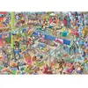 Heye Puzzle 1000 pièces : salle de gym pour animaux triangulaires