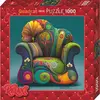 HEYE Puzzle carré Relax  Chaise confortable 1000 pièces