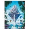Heye Puzzle 1000 pièces : île céleste villes du futur