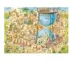 Heye Puzzle 1000 pièces : degano zoo habitat désertique