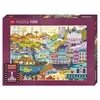 Puzzle 1000 pièces Heye Clérisse Wes Anderson Films
