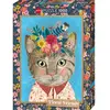 Heye Puzzle 1000 pièces : Floral friends pretty féline