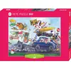 Heye Puzzle 500 pièces : Cartoon Classics : En vacances