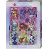 Puzzle 1000 pièces - Heye - Kitty Cats - Abstrait - Violet - Mixte