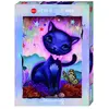 Puzzle 1000 pièces Black Kitty - MERCIER - Animaux - 50 x 70 cm