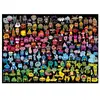 Heye Puzzle 1000 pièces Jon Burgerman : Dooble rainbow