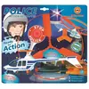 Gunther Günther hélicoptère Police junior 27 cm rouge/blanc/bleu 2-pièces
