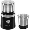 Moulin à café - Graef - CM102EU - Noir - Acier inoxydable - Moud grains et épices