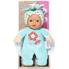 BABY born - 2 Poupées Chiffons Anges - 18Cm - Peut Se Fixer - Hochet Intégré - Tout Doux - A Partir De 0 Mois