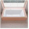 KALDEWEI PURO & PURO STAR Baignoire rectangulaire encastrée avec trop-...