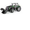 Jeux de voiture avec fourche Bruder Deutz Agrotron X720 TU
