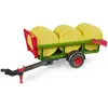 Remorque de transport de paille avec 3 bottes rondes Bruder-2204