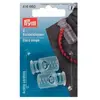 Non communiqué Prym Lot de 2 arrêts de Cordon en Plastique Transparent à 1 Trou, 9,5 x 6 x 2 cm