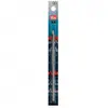 Merkloos / Sans marque Crochet en laine. o. Manche en aluminium 532 gris 14 cm 5,00 mm