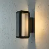 Heitronic Applique d'extérieur LED Juno au design rectiligne