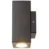 Heitronic - Applique extérieure anthracite Lampe de façade 2 flammes L...