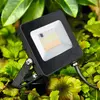Heitronic Projecteur d'extérieur LED Kingston avec piquet de terre, RGBW