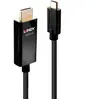 LINDY Câble Adaptateur USB Type C vers HDMI 4K60 avec HDR, 3m
