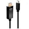 LINDY Câble adaptateur USB type C vers HDMI 4K60 avec HDR, 1m