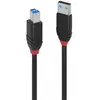 Lindy 43227 câble USB 10 m USB 3.2 Gen 1 (3.1 Gen 1) USB A USB B Noir