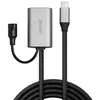 Lindy 43270 câble USB USB 3.2 Gen 1 (3.1 Gen 1) 5 m USB C USB A Argent