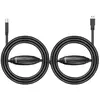 Lindy 43098 câble USB 10 m USB 3.2 Gen 1 (3.1 Gen 1) USB A USB B Noir