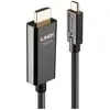 Lindy Câble adaptateur - Non spécifié - 10m - 4K 60Hz - HDR - USB Type C vers HDMI
