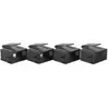LINDY Kit d'extension de verrous pour Ports RJ45 (20 pièces), Noir