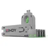 LINDY Lindy USB Port Blocker - Pack 4 - Colour Code: Green (40451)