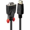 Lindy 41943.0 Câble convertisseur DisplayPort vers VGA 3 m Noir