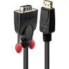 Lindy 41940.0 Câble convertisseur DisplayPort vers VGA 0,5 m Noir