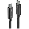 Lindy - cable Thunderbolt - 24 pin USB-C pour 24 pin USB-C - 50 cm