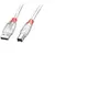 Câble usb usb 2.0 usb-a mâle, usb-b mâle 2.00 m transparent 41753 - Lindy