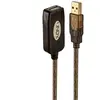 Lindy - Rallonge de câble USB - USB (M) pour USB (F) - USB 2.0 - 20 m - actif