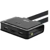 LINDY Switch KVM 2 Ports HDMI 18G, USB Type C, USB 2.0 ET Audio avec Câbles