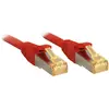 Lindy Câble réseau cat.7 S/FTP, cuivre, LSOH, 600MHz, rouge, 2m