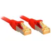 LINDY Câble réseau CAT 7 Lsoh - Cuivre - 6000MHz - 10m - Rouge