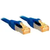 LINDY Câble réseau Cat.7 S/FTP, cuvire, LSOH, 600MHz, Bleu, 10m