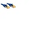Lindy Câble réseau Cat.7 S/FTP, cuivre, LSOH, 600MHz, Bleu, 3m