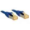 LINDY 47275 RJ45 Câble réseau, câble patch CAT 6 S/FTP 0.30 m bleu