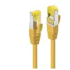 LINDY Patchkabel Cat6A RJ45 S/FTP Cat7 LSZH Kabel gelb 20m