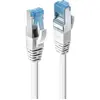 LINDY Câble réseau Cat.6A S/FTP, cuivre, LSOH, 500MHz, Blanc, 0,5m