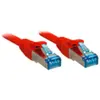 Lindy Câble réseau Cat.6A S/FTP, cuivre, LSOH, 500MHz, Rouge, 1,5m